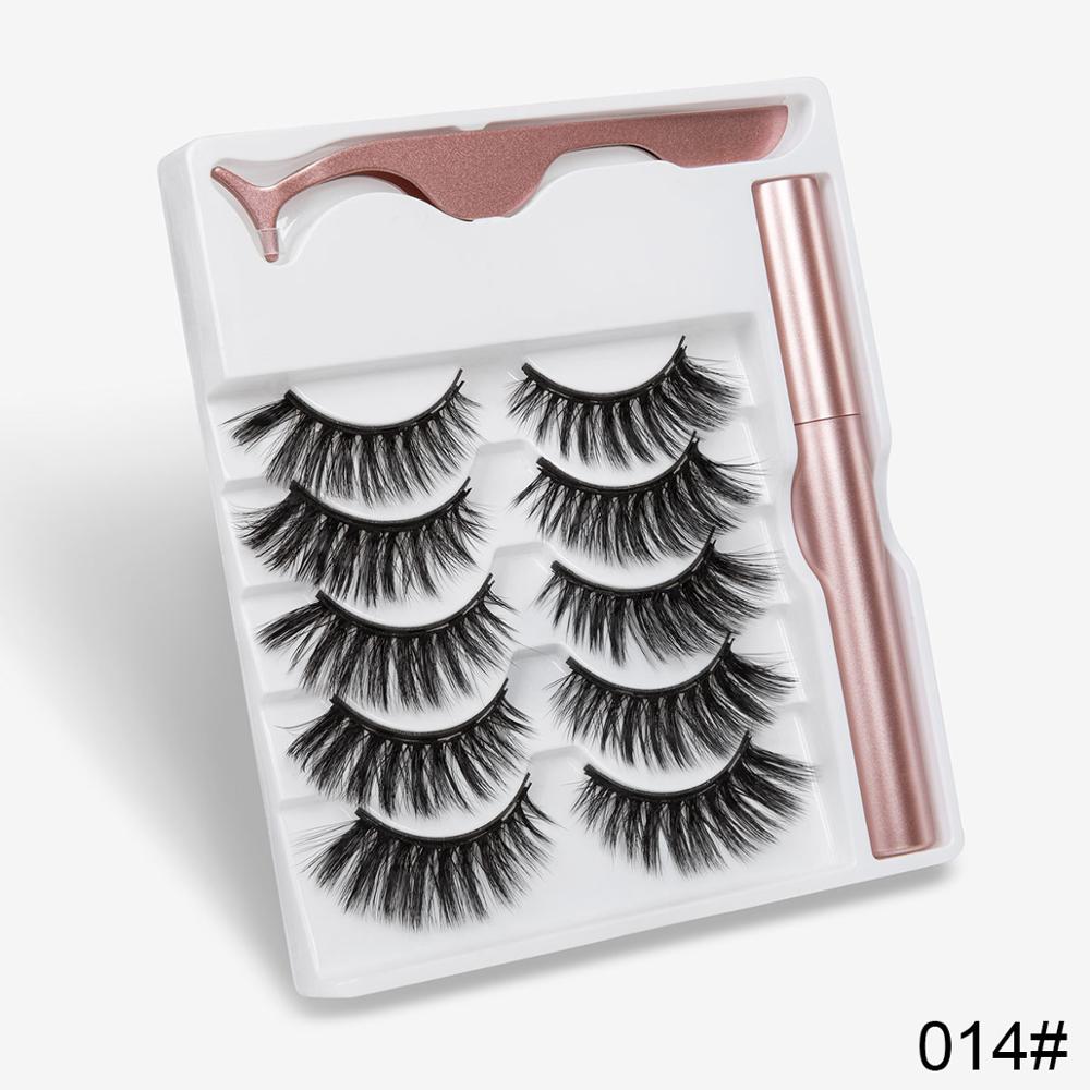 SET CIGLIA MAGNETICHE CON EYELINER E PINZETTA