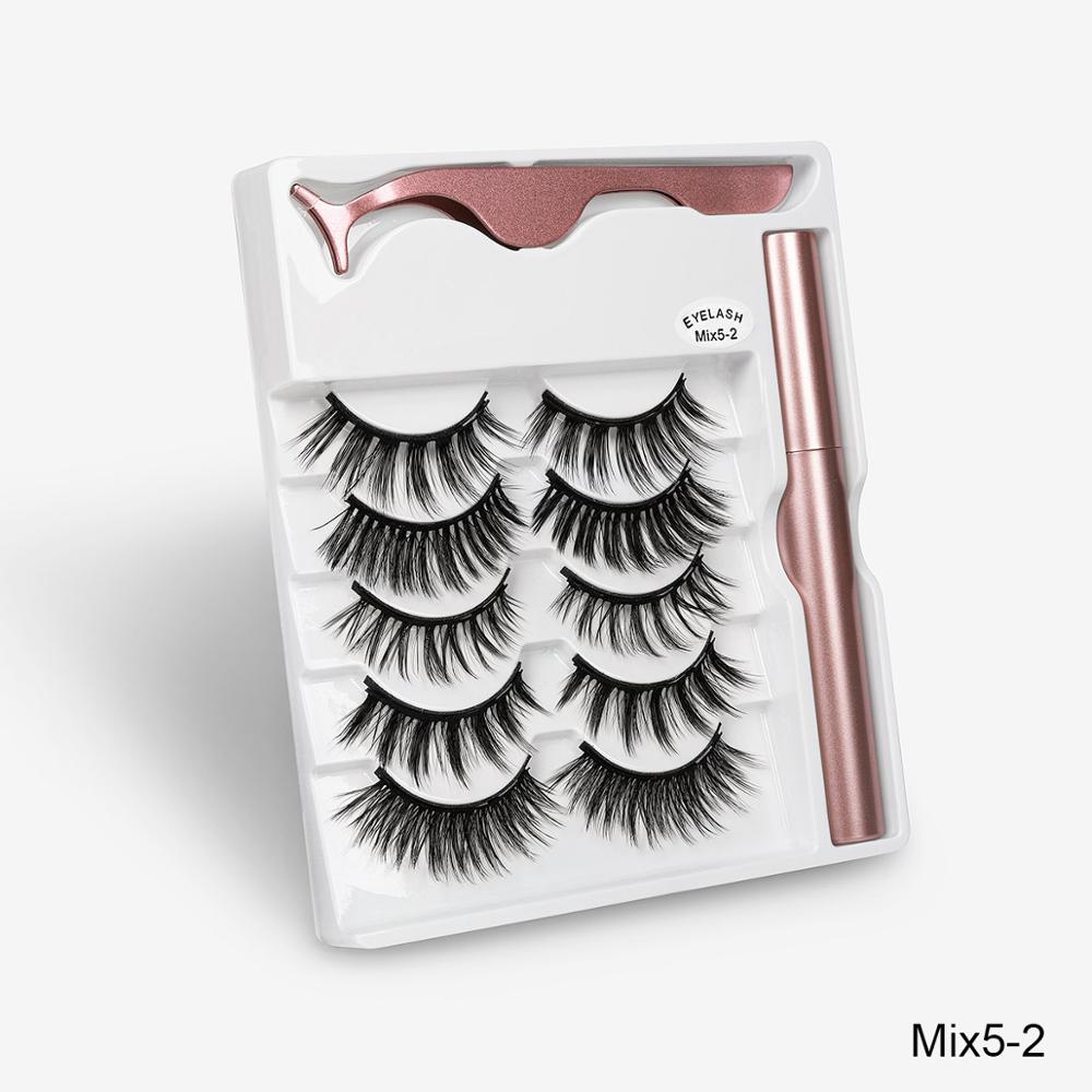 SET CIGLIA MAGNETICHE CON EYELINER E PINZETTA