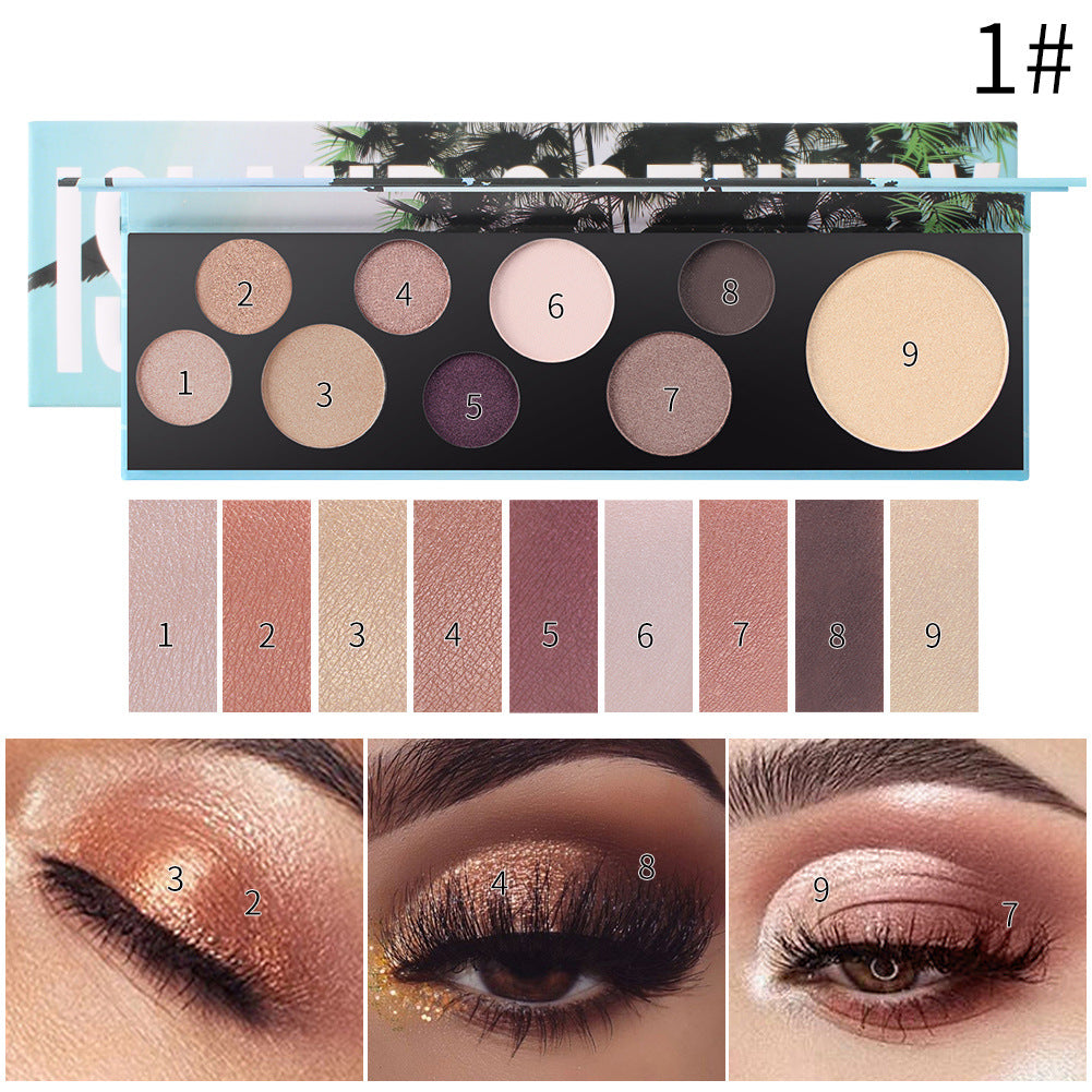 OMBRETTO A 9 COLORI DI ROMANTIC BEAUTY