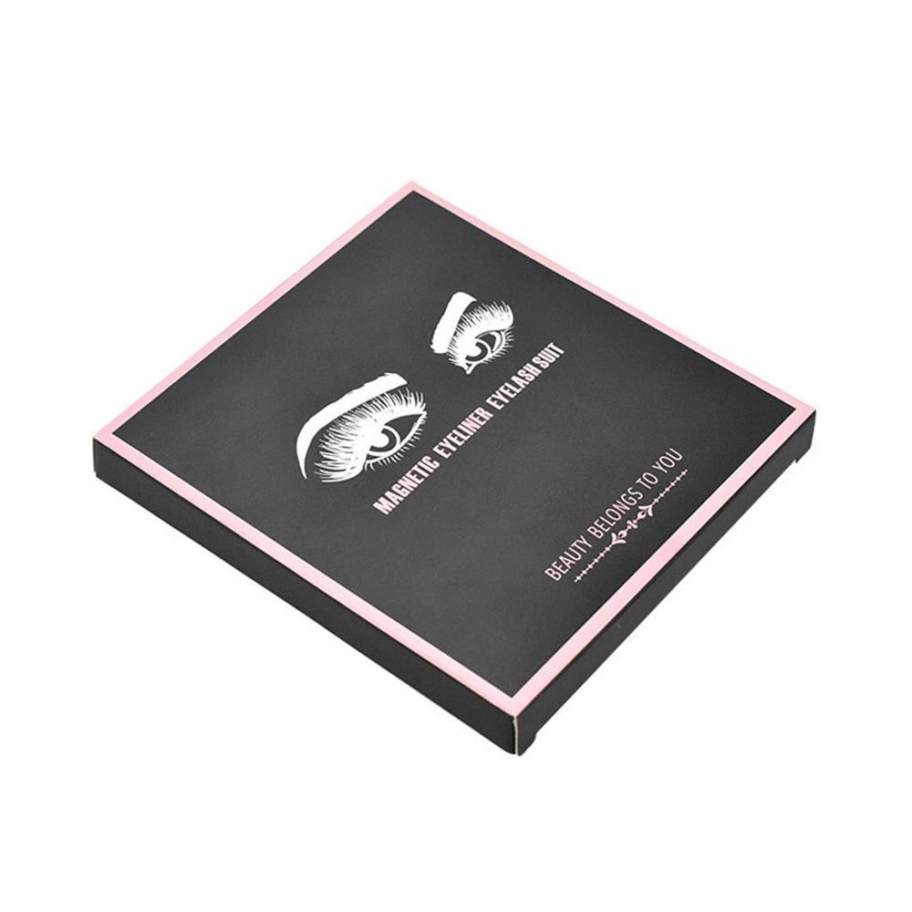 SET CIGLIA FINTE MAGNETICHE CON EYELINER E PINZETTE