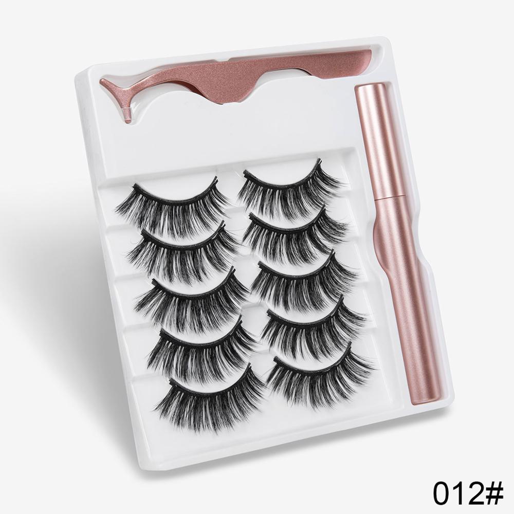 SET CIGLIA MAGNETICHE CON EYELINER E PINZETTA