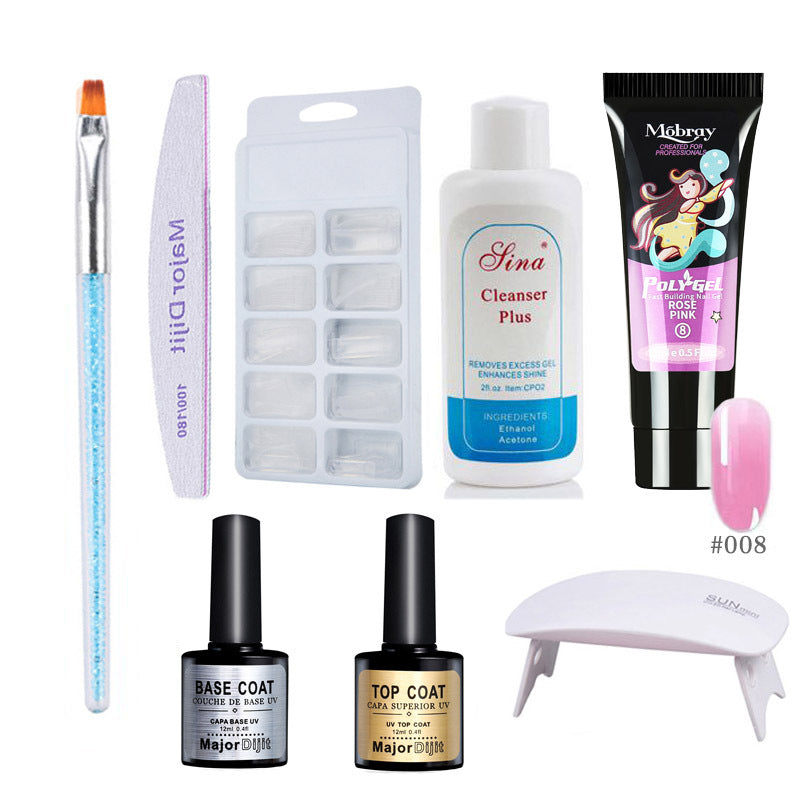 KIT POLYGEL MANICURE ASCIUGATURA RAPIDA
