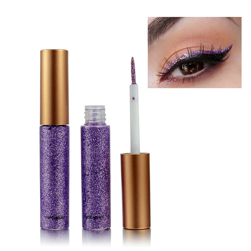 SET DI EYELINER LIQUIDI CON GLITTER HANDAIYAN