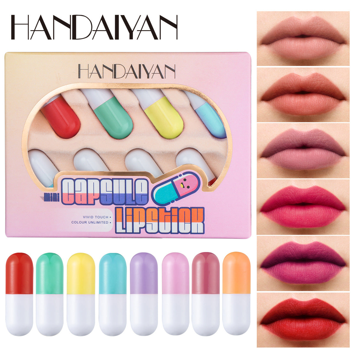 ROSSETTO MINI CAPSULE HANDAIYAN 8 COLORI
