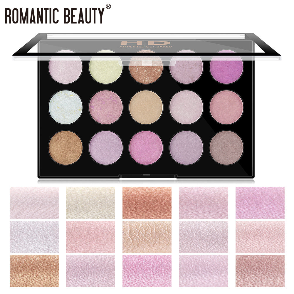 OMBRETTO PERLATO MULTICOLORE A 15 COLORI ROMANTIC BEAUTY