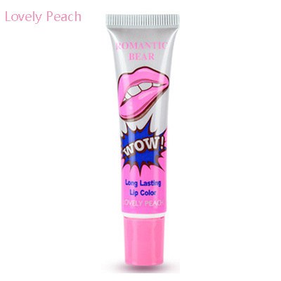 ROMANTIC BEAR PEEL-OFF LIP GLOSS
LUNGA DURATA