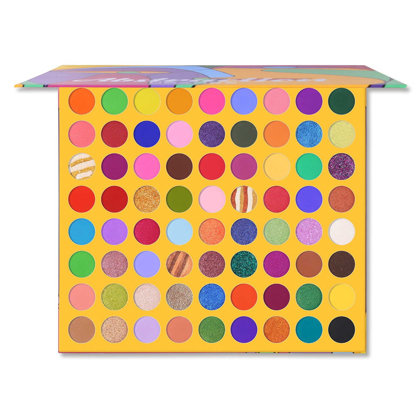 UCANBE PALETTE DI OMBRETTI ASTRATTI DA 72 COLORI COLOR CARAMELLO