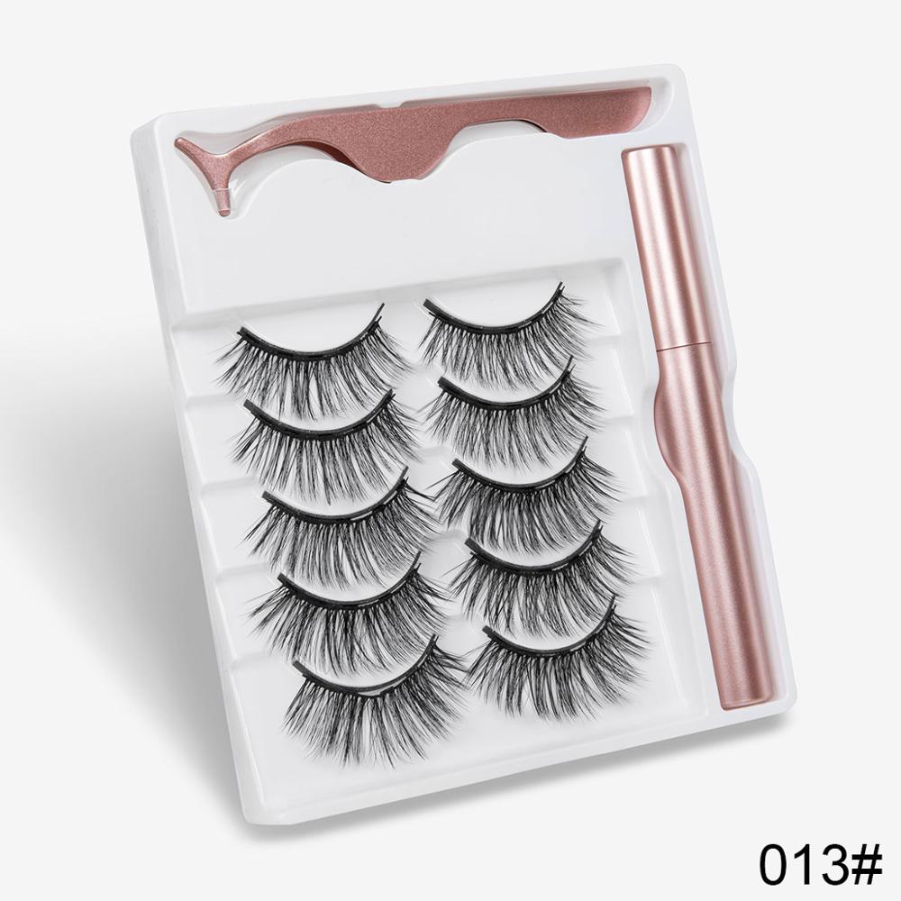 SET CIGLIA MAGNETICHE CON EYELINER E PINZETTA