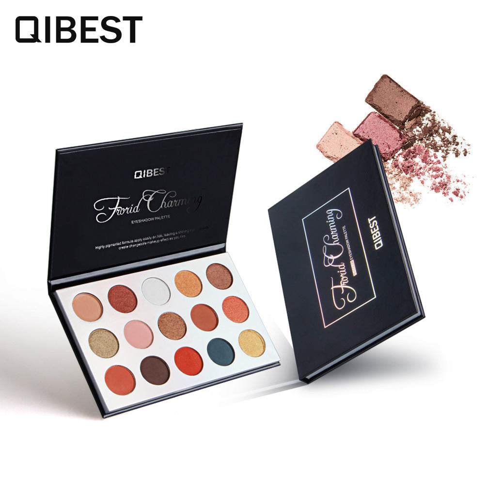 QIBEST PALLETTE DI OMBRETTI 15 COLORI RENAISSANCE