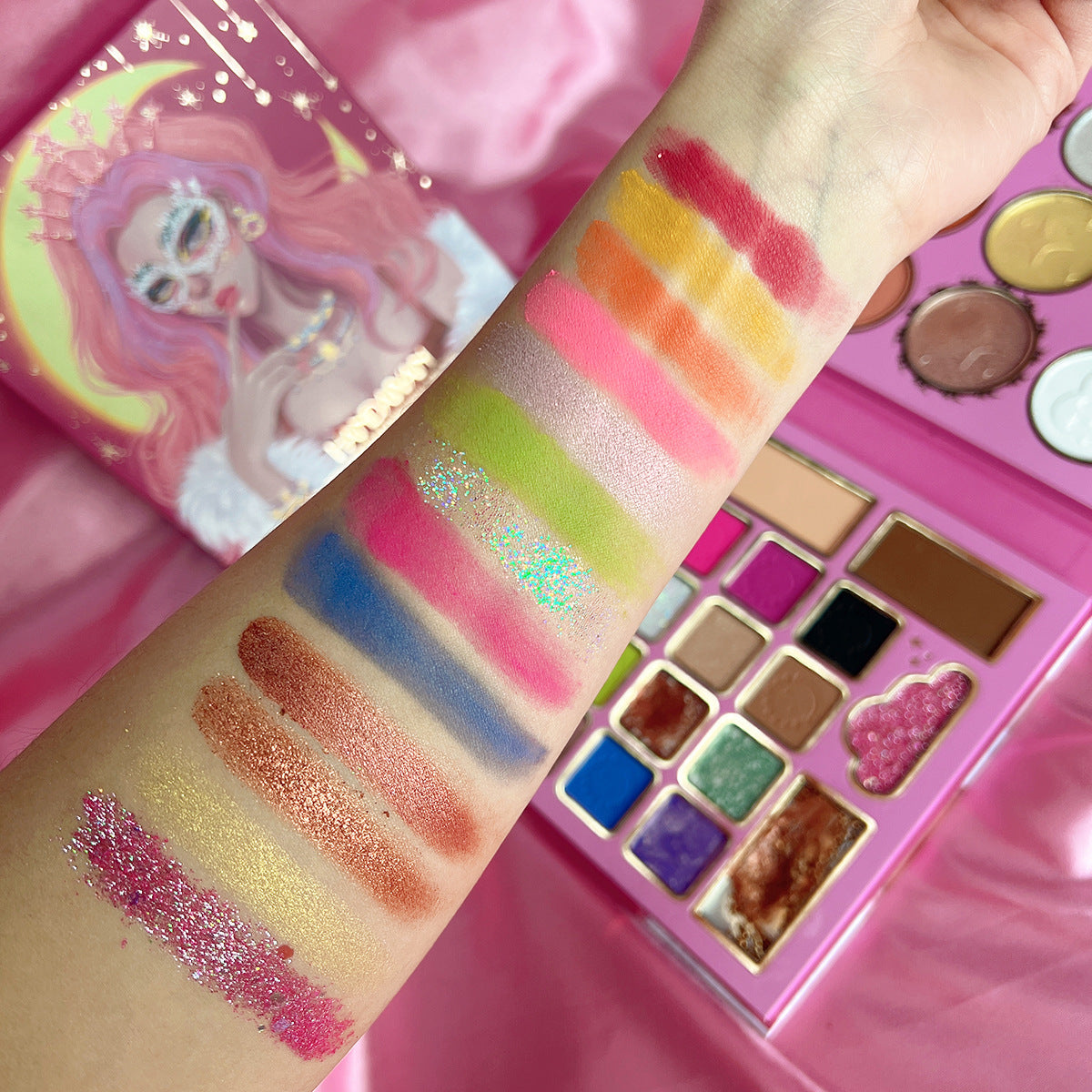 PALLETTE OMBRETTI HANDAIYAN QUEEN MASK 30 COLORI