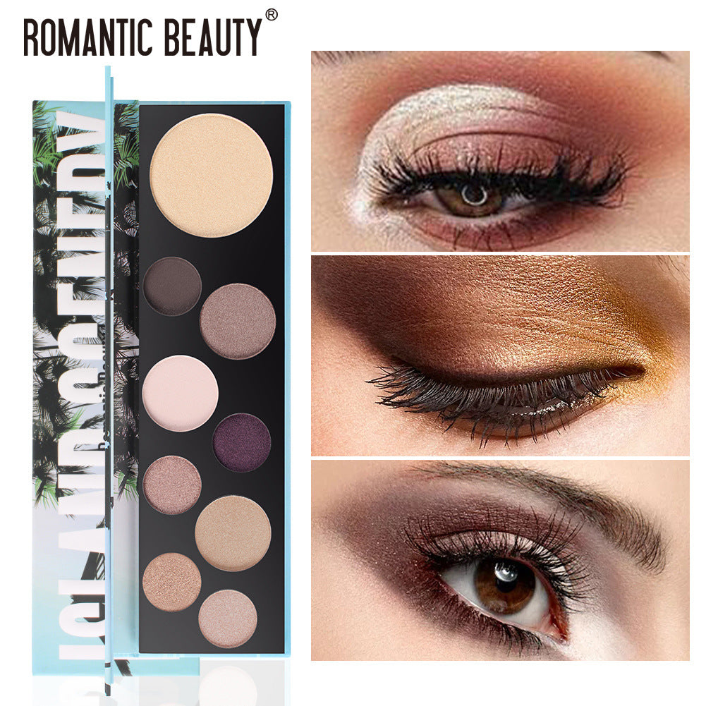 OMBRETTO A 9 COLORI DI ROMANTIC BEAUTY