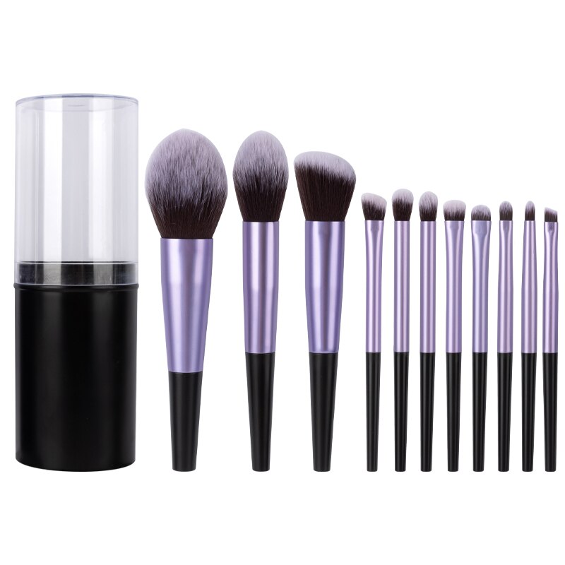 SET 11 PEZZI PENNELLI PER TRUCCO