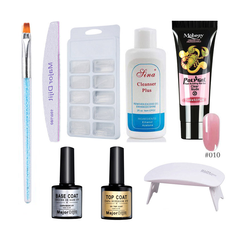 KIT POLYGEL MANICURE ASCIUGATURA RAPIDA