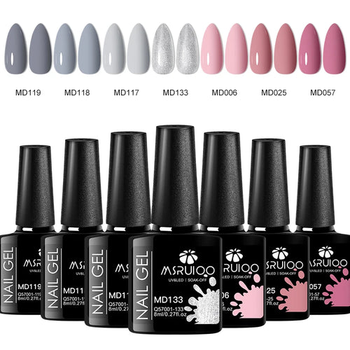 SET SMALTI IN GEL (7pz)
