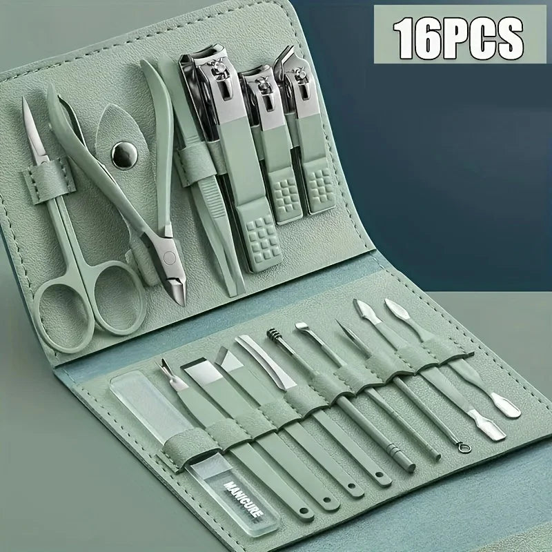 SET PROFESSIONALE PER UNGHIE 16pz