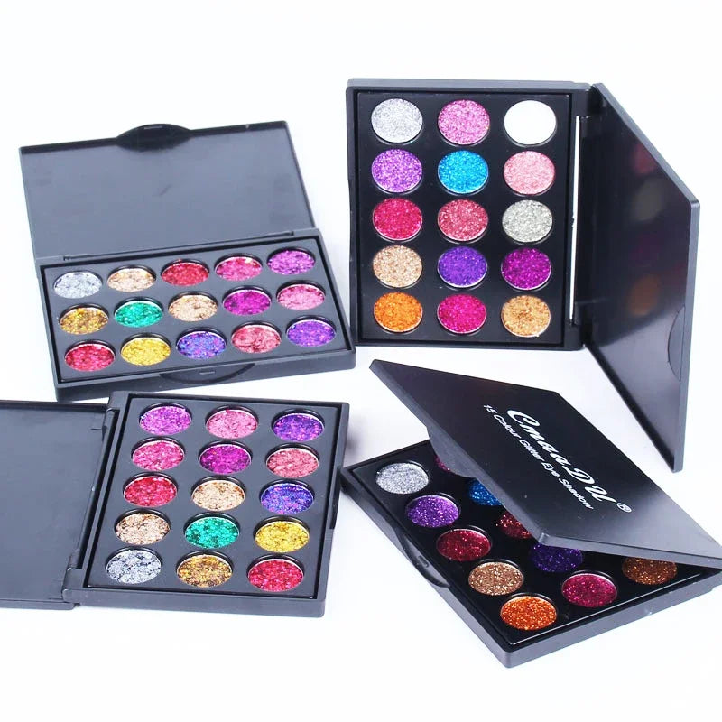 PALETTE DI ONBRETTI GLITTER METALLICI SHIMMER EYE