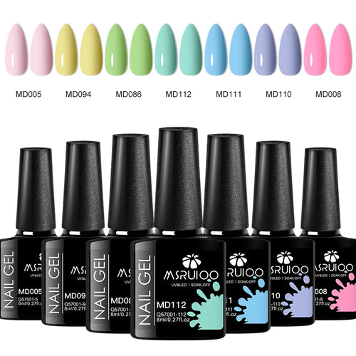 SET SMALTI IN GEL (7pz)
