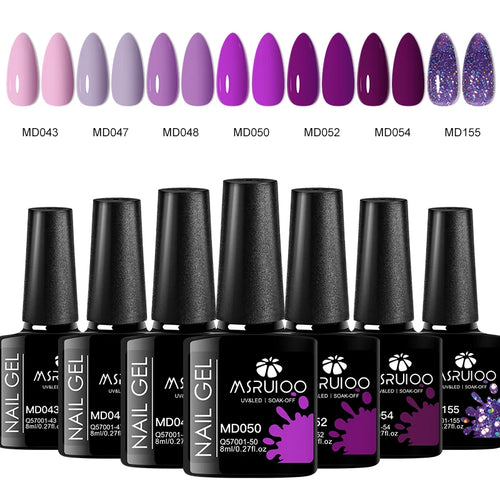 SET SMALTI IN GEL (7pz)