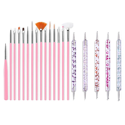 SET PENNELLI UNGHIE GEL/ ACRILICO