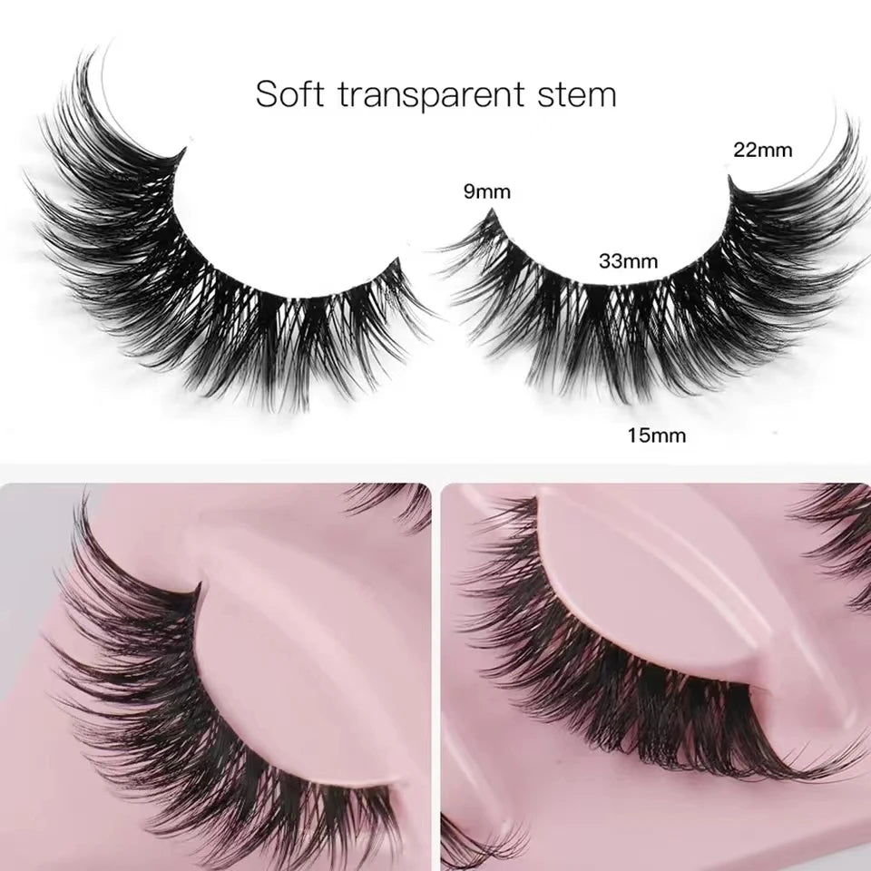 SET CIGLIA CAT EYE (5pz)