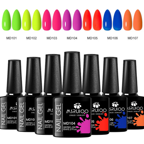SET SMALTI IN GEL (7pz)