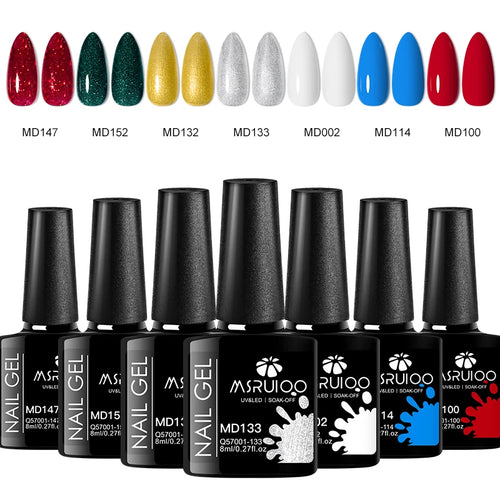 SET SMALTI IN GEL (7pz)