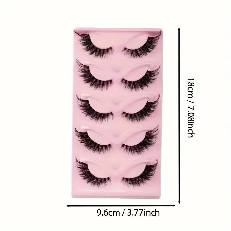 SET CIGLIA CAT EYE (5pz)
