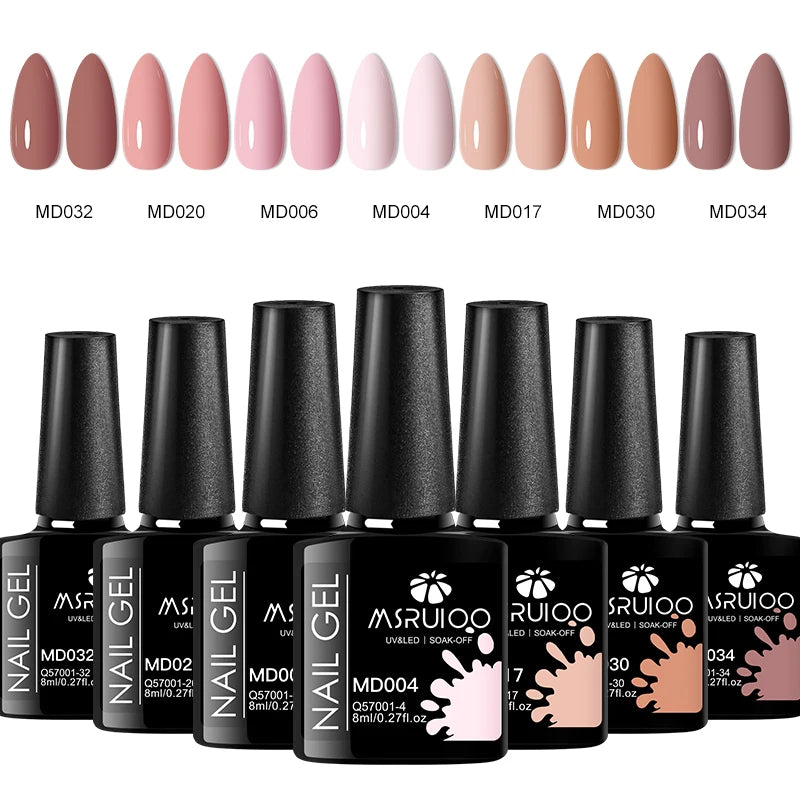 SET SMALTI IN GEL (7pz)