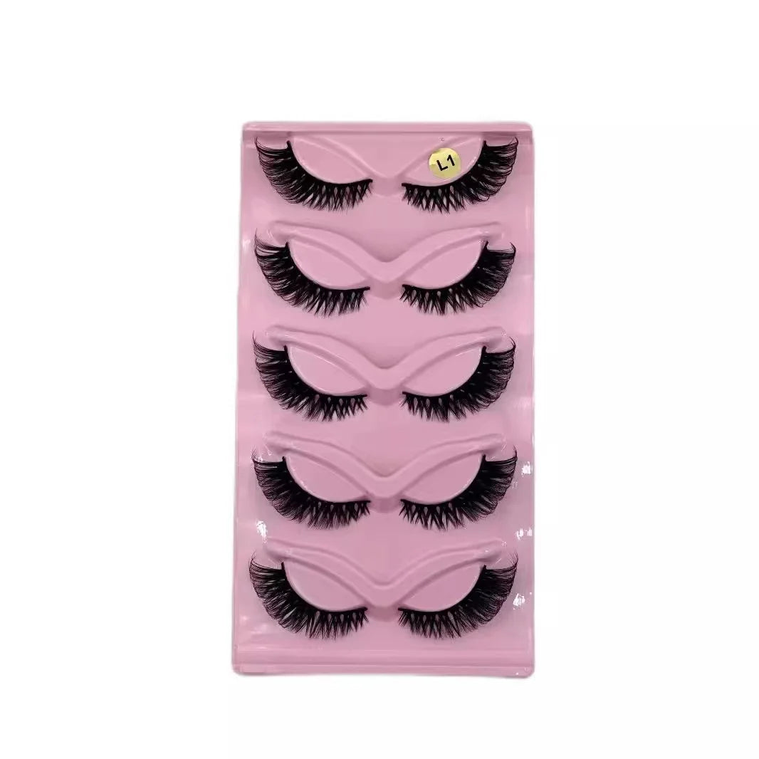 SET CIGLIA CAT EYE (5pz)
