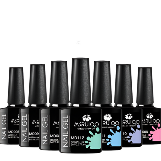 SET SMALTI IN GEL (7pz)