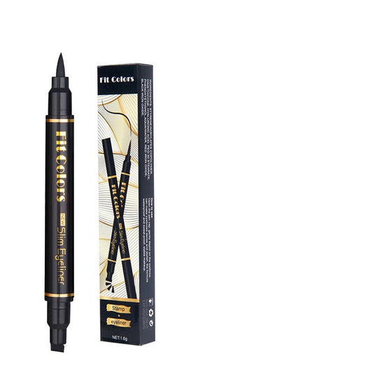 EYELINER CON GUARNIZIONE AD ALA TRIANGOLARE A DOPPIA TESTA IMPERMEABILE