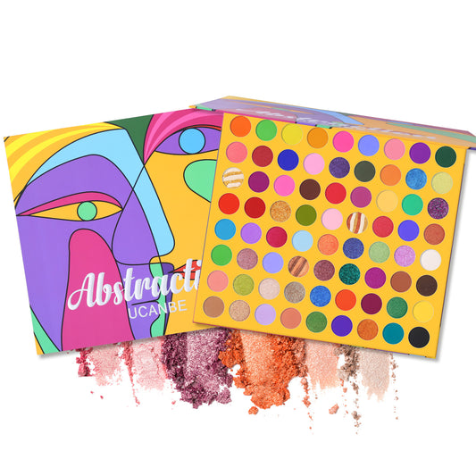 UCANBE PALETTE DI OMBRETTI ASTRATTI DA 72 COLORI COLOR CARAMELLO