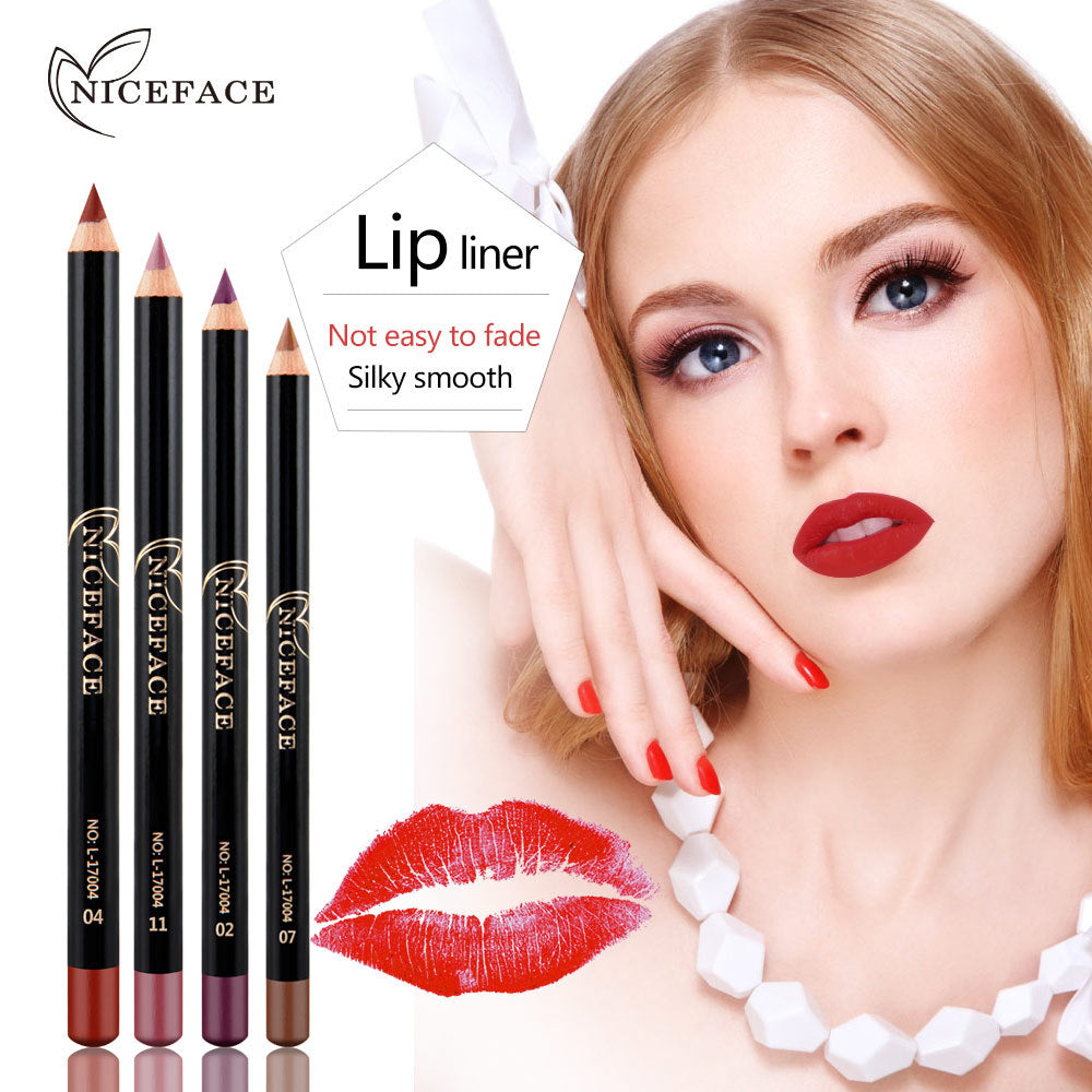 NICEFACE MATITA PER LABBRA MODIFICATA NUDE COLOR, 12 COLORI