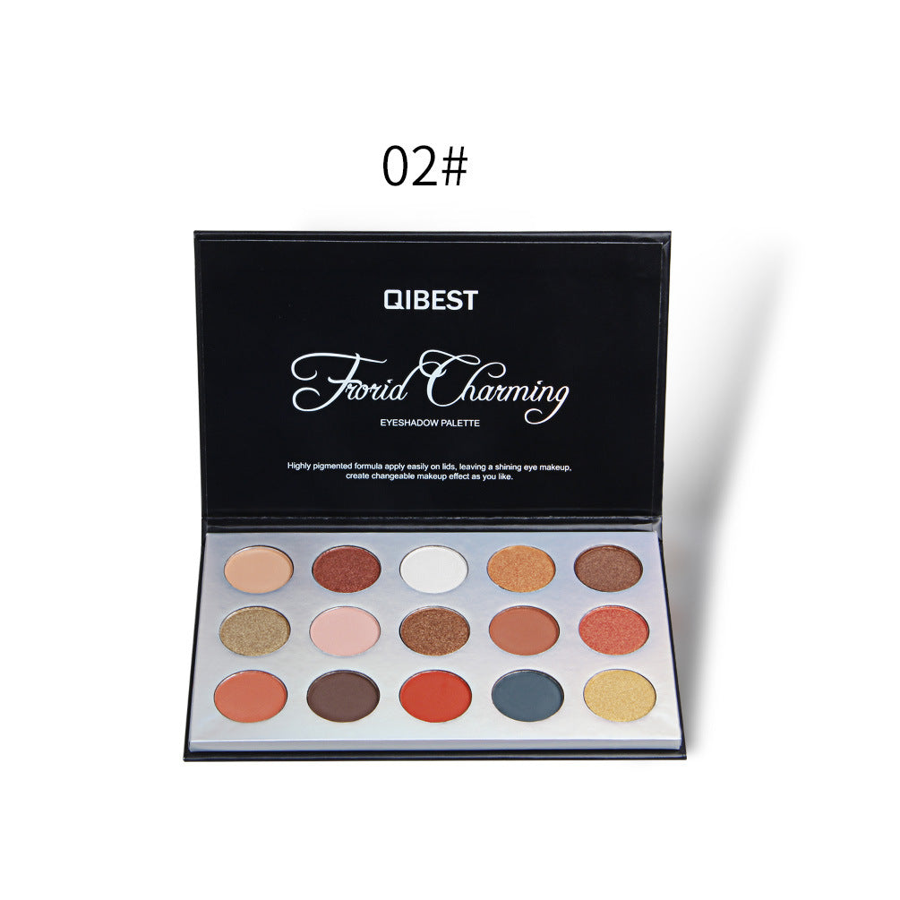 QIBEST PALLETTE DI OMBRETTI 15 COLORI RENAISSANCE