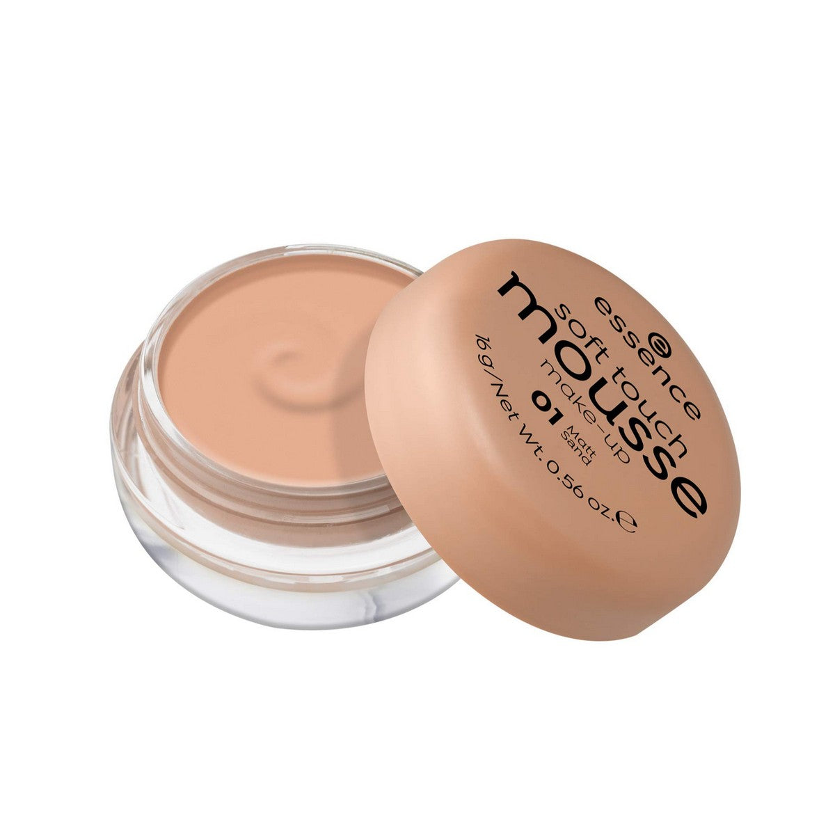 MOUSSE MAKE-UP FONDOTINTA ESSENCE SOFT TOUCH 01-SABBIA OPACA 16 G