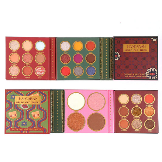 PALETTE DI OMBRETTI HANDAIYAN 31 COLORI + BLUSH
