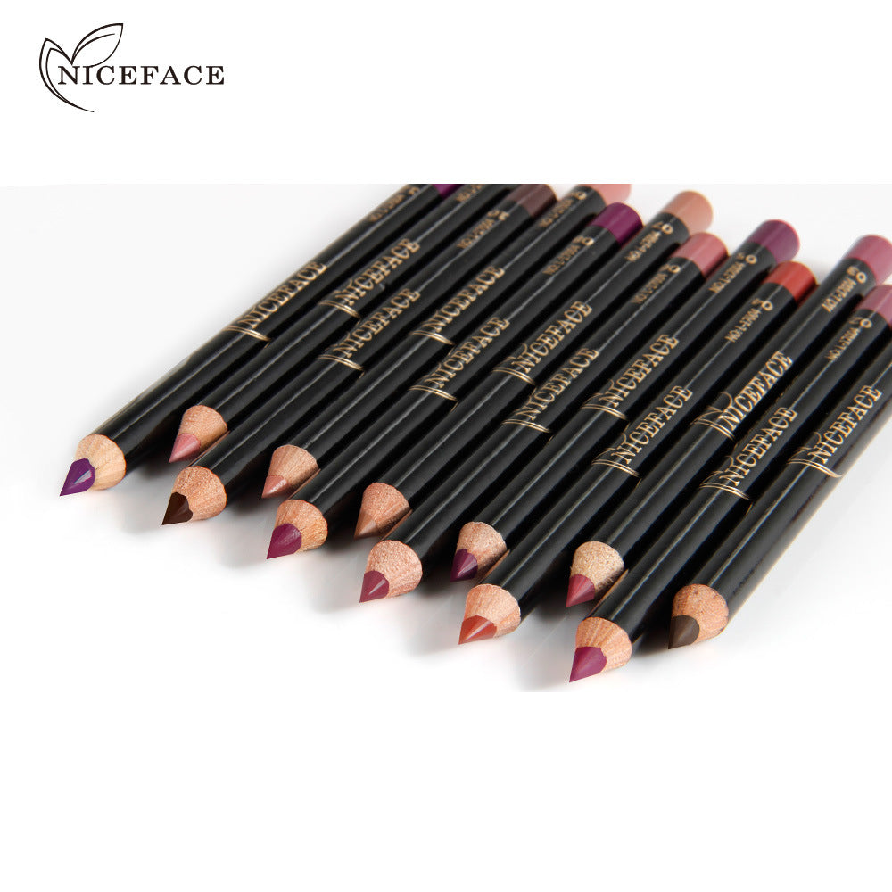 NICEFACE MATITA PER LABBRA MODIFICATA NUDE COLOR, 12 COLORI