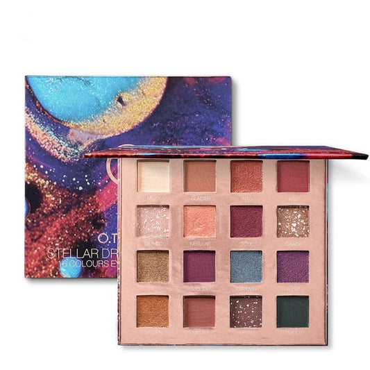 PALETTE DI OMBRETTI 16 COLORI TRUCCO DURATURO