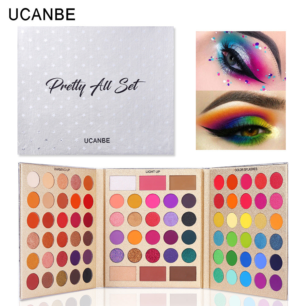 UCANBE PALETTE DI OMBRETTI GRAZIOSI DA 86 COLORI