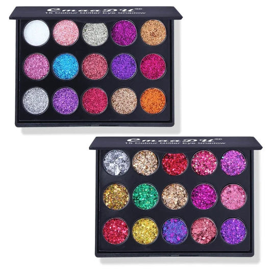 PALETTE DI ONBRETTI GLITTER METALLICI SHIMMER EYE